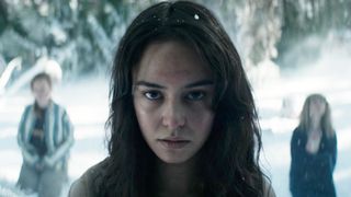 Courtney Eaton as Lottie Matthews in "Yellowjackets" season 1 finale