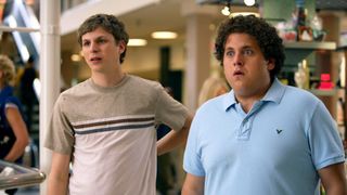 Michael Cera and Jonah Hill in Superbad